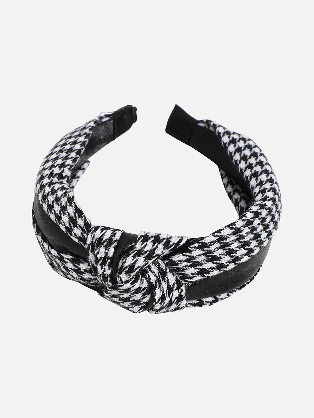 Checked Knotted Hairband