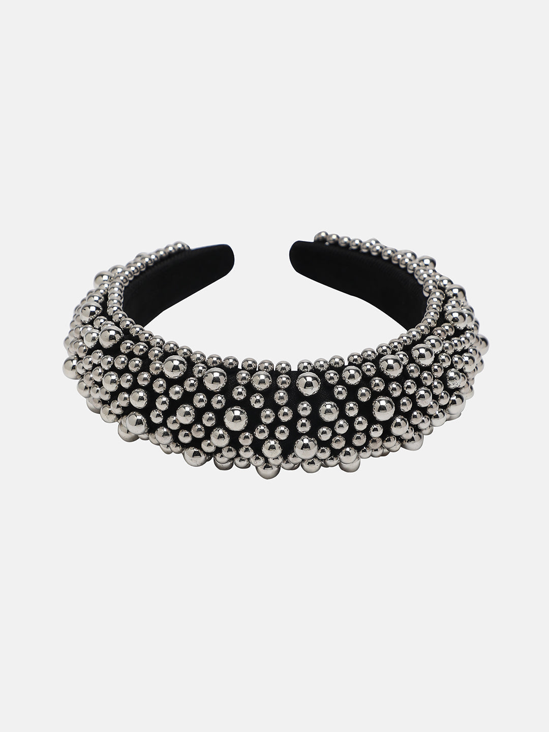 Women's The Orb Hairband - Metallic Silver
