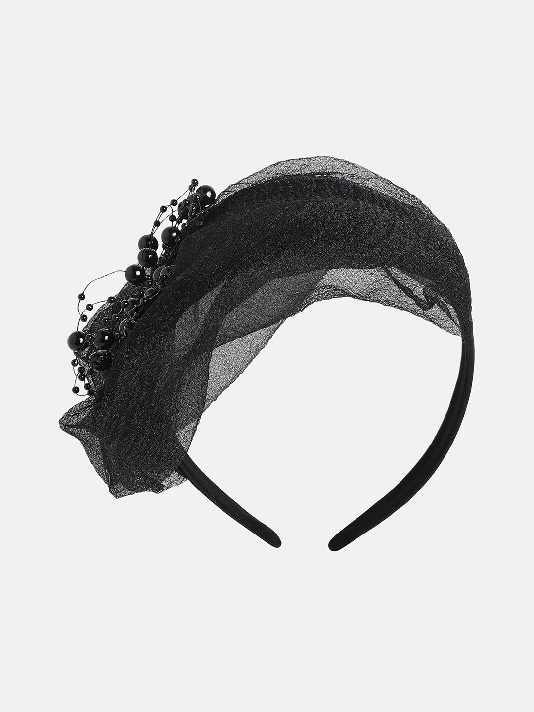 Women's The Penelope Hairband - Midnight Black
