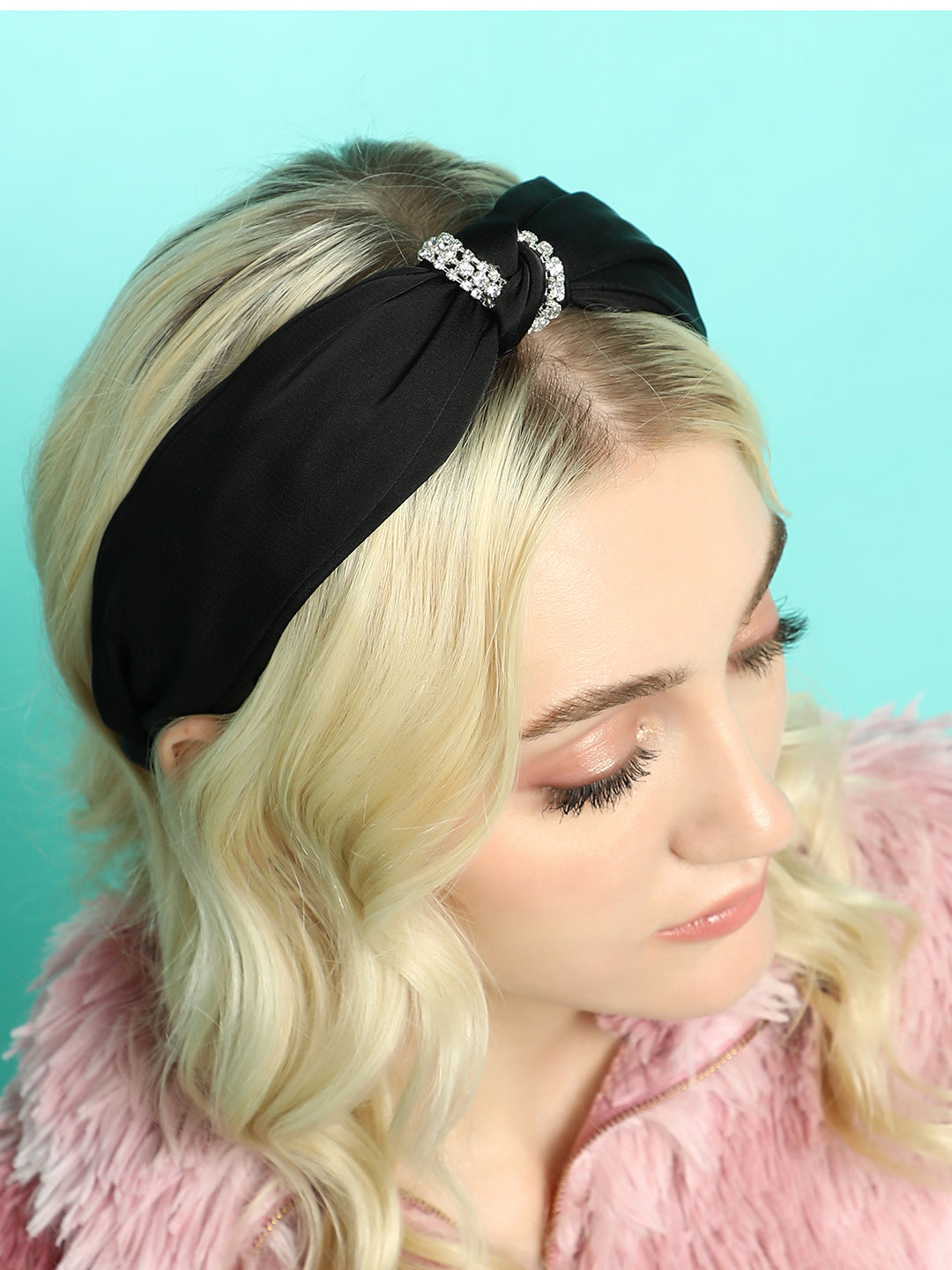 Women's The Isla Hairband - Midnight Black