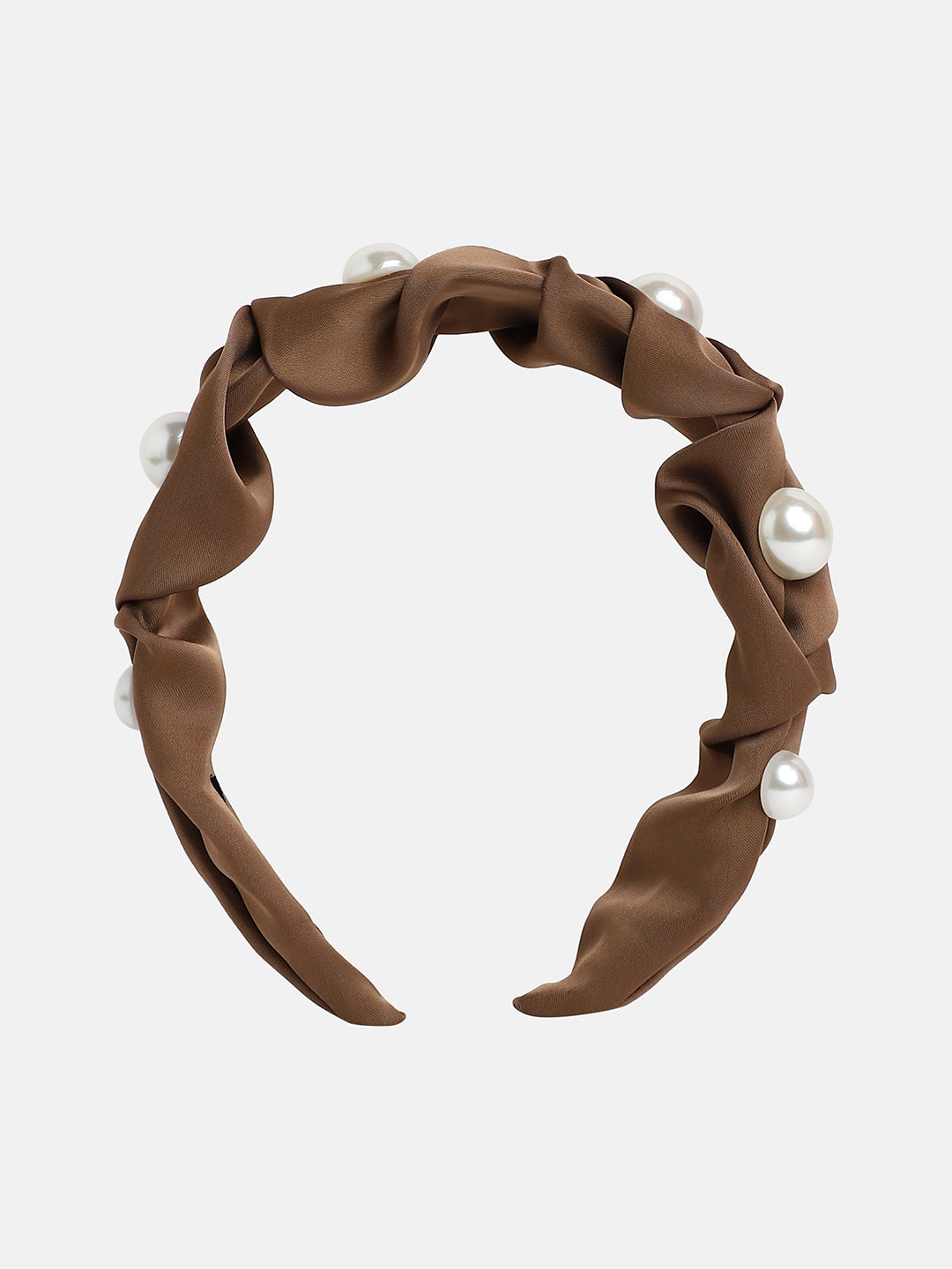 Women's The Ruched Hairband - Olive Green