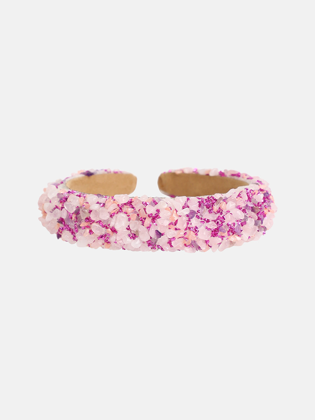 Women's The Cluster Hairband - Peach Pink
