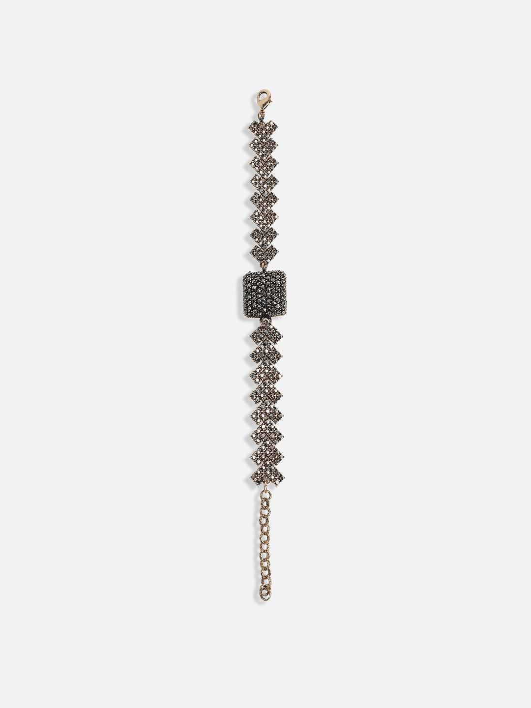 Set Of 2 Gold-Plated Link Bracelet
