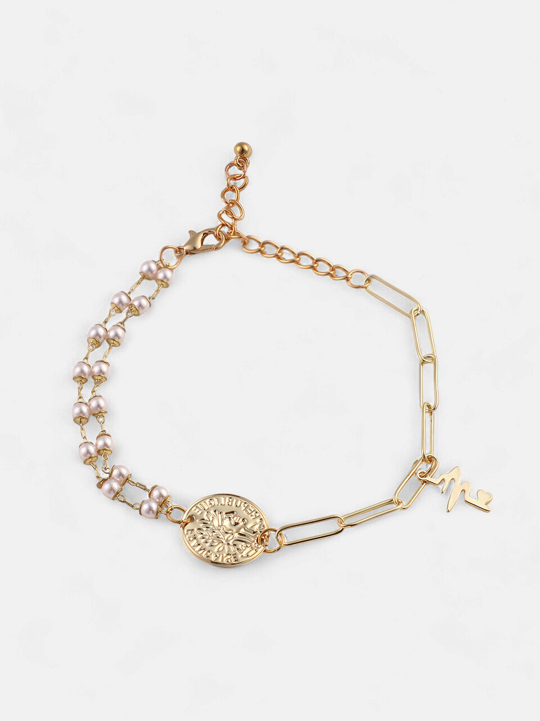 The Monnaie Chainlink Bracelet - California Gold-SOHIBR6191
