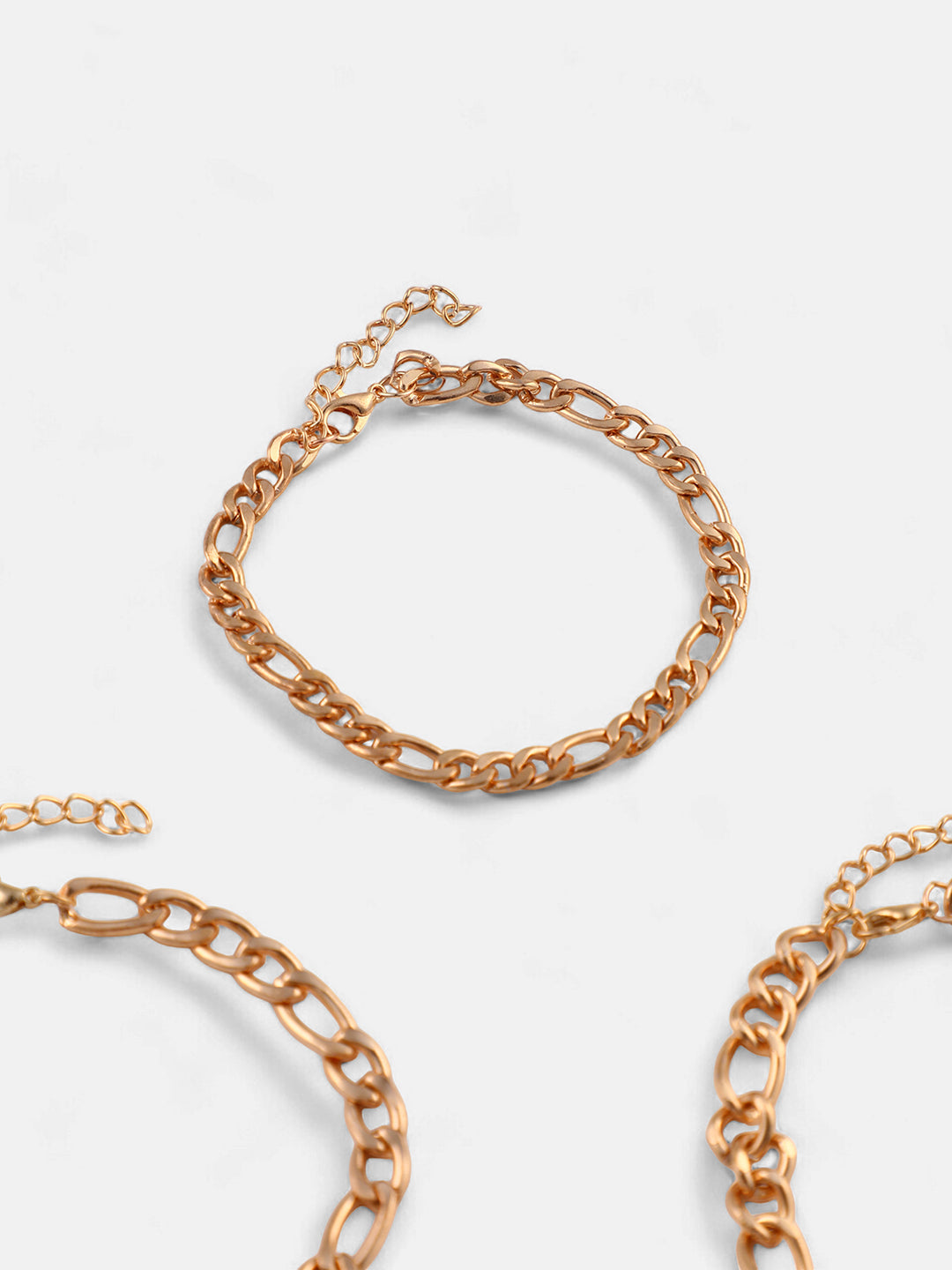 The Chainlink Multi-Layer Bracelet - California Gold-SOHIBR6193