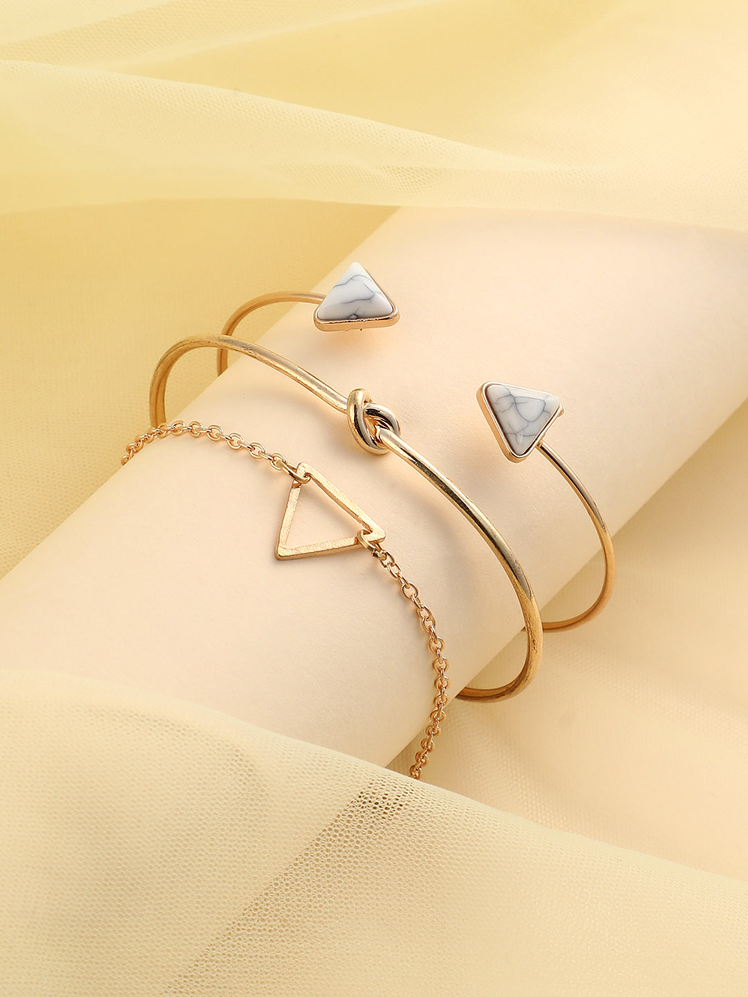 The Traid Multi-Layer Bracelet - California Gold-SOHIBR6194