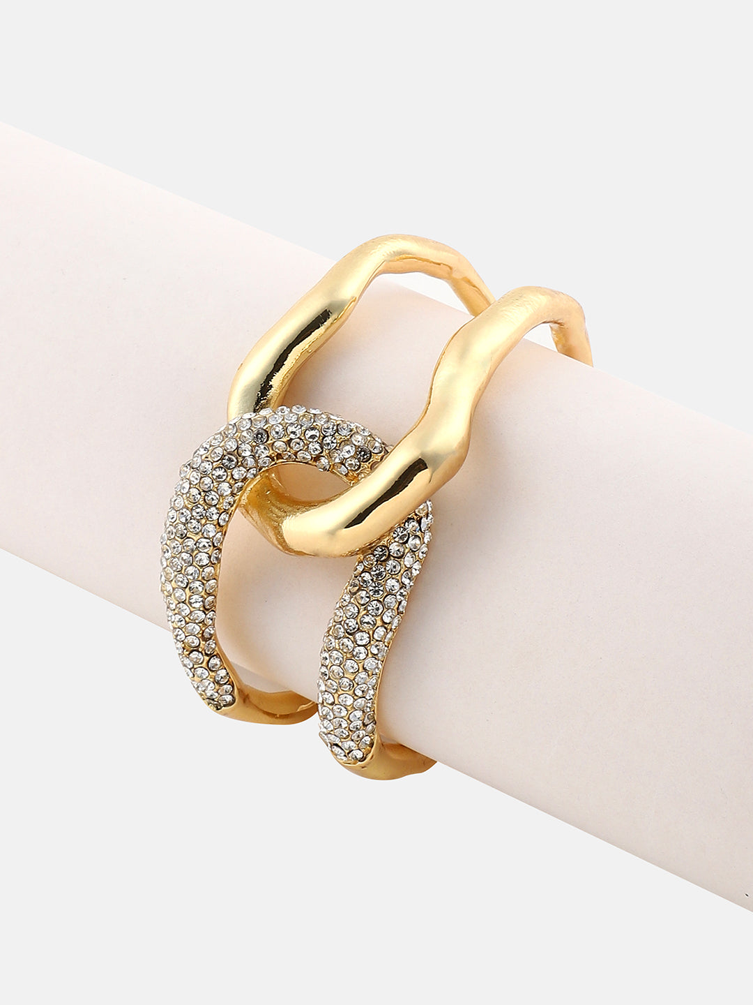 The Opposta Cuff Bracelet - California Gold-SOHIBR6236