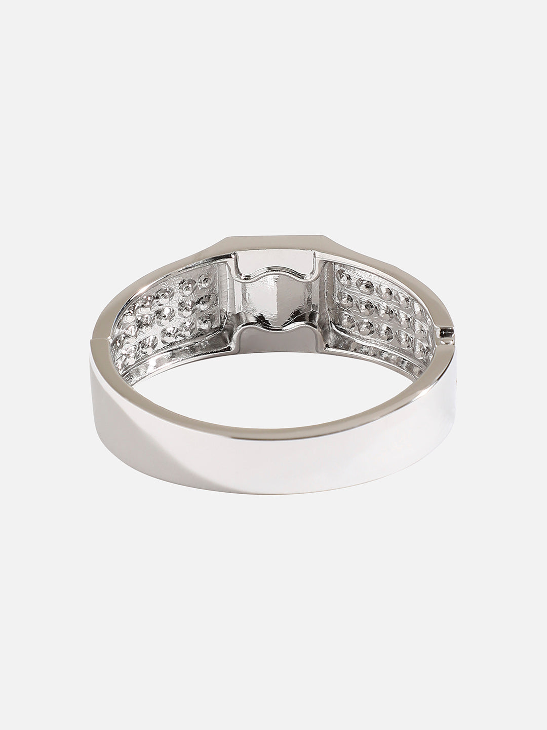 Silver-Plated Kada Bracelet
