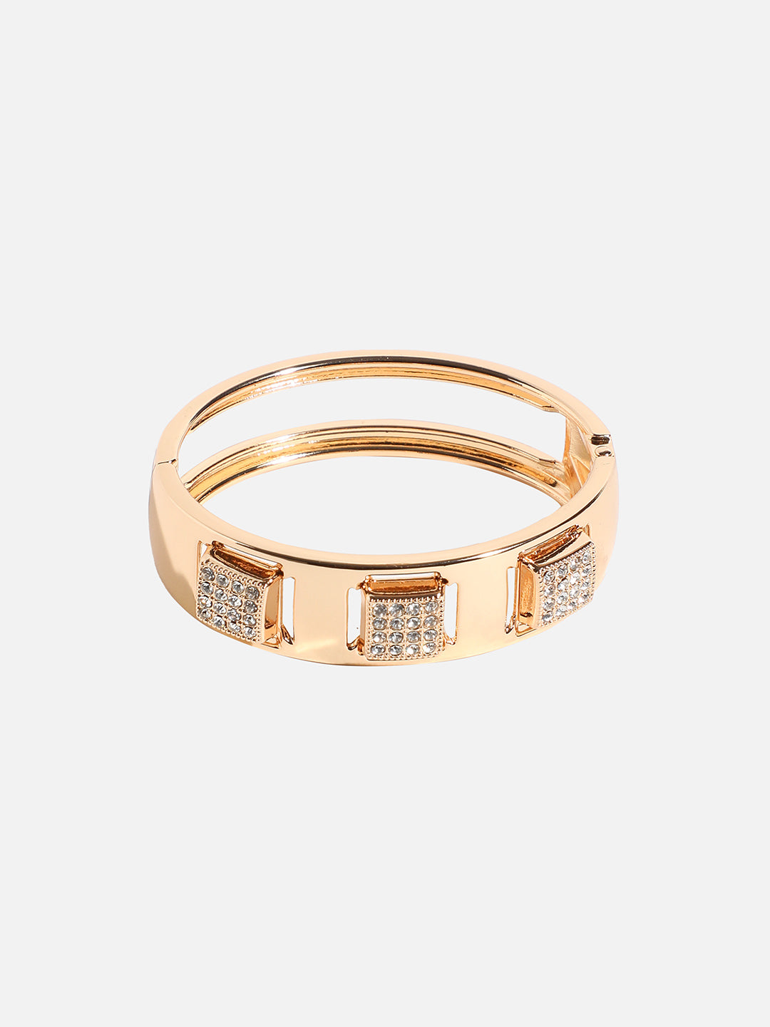 Gold-Plated Kada Bracelet