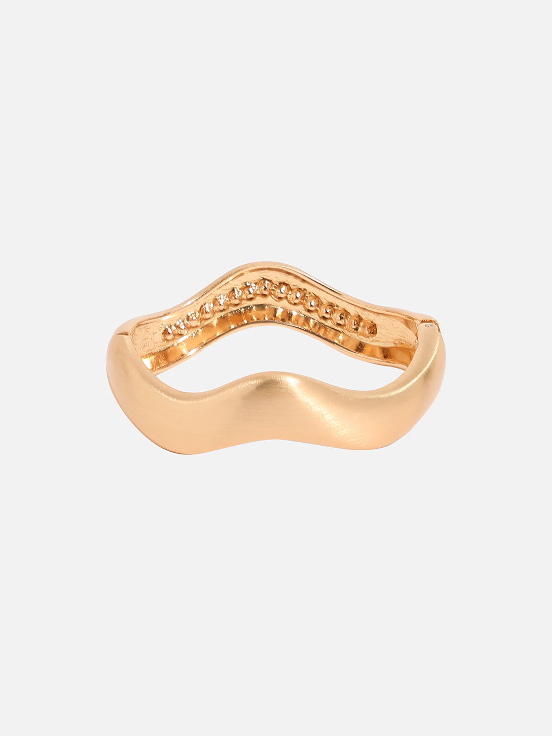 Gold-Plated Kada Bracelet