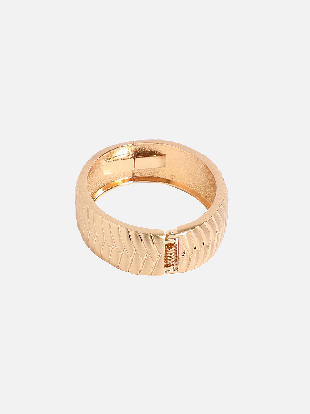 Gold-Plated Kada Bracelet