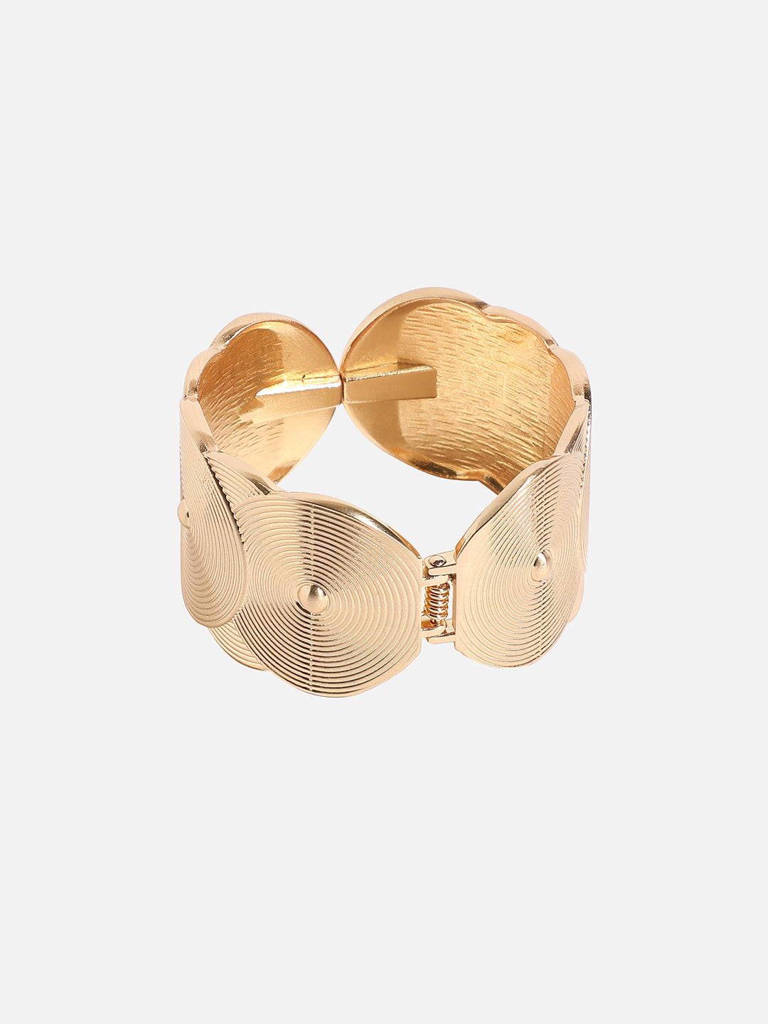 Gold-Plated Cuff Bracelet