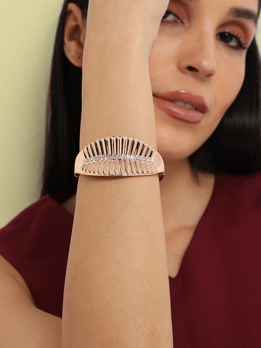 Gold-Plated Cuff Bracelet
