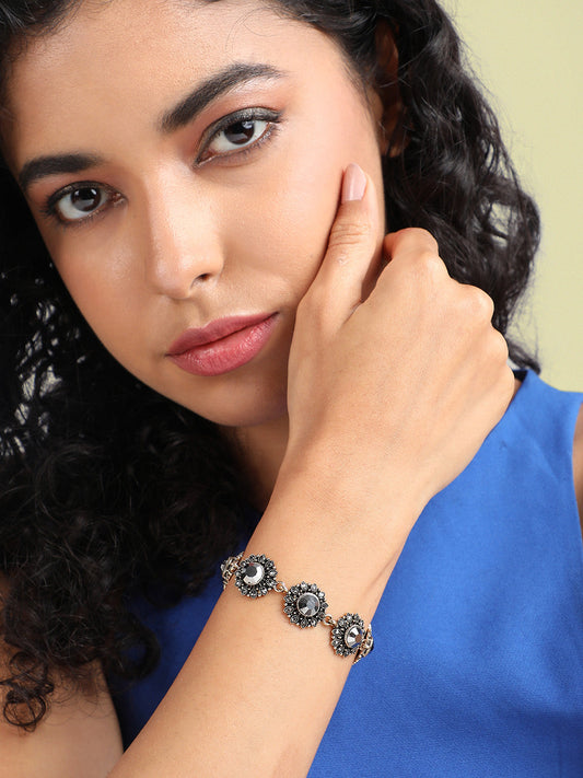 Gold-Plated Link Bracelet