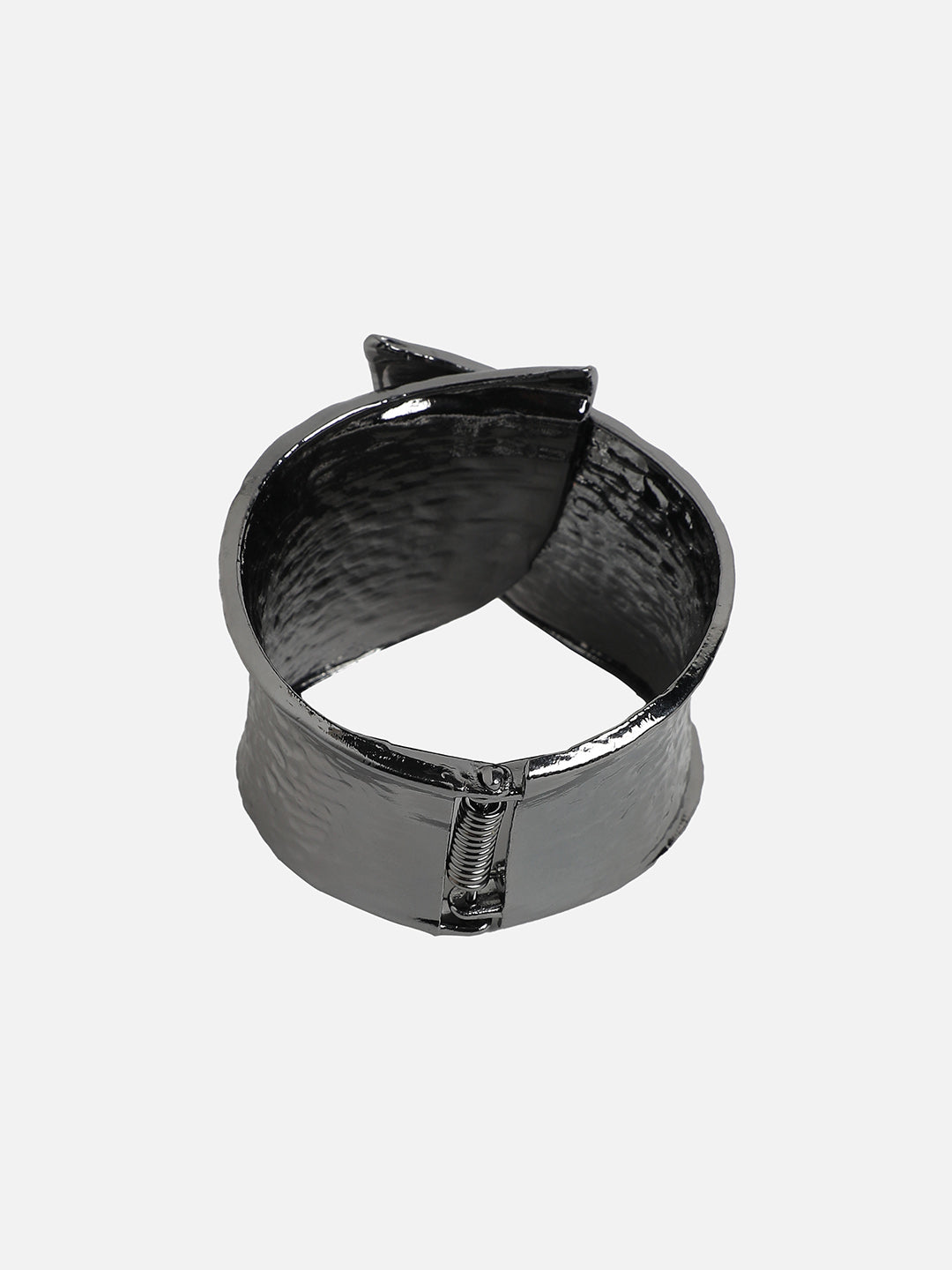 Silver-Plated Bangle-Style Bracelet
