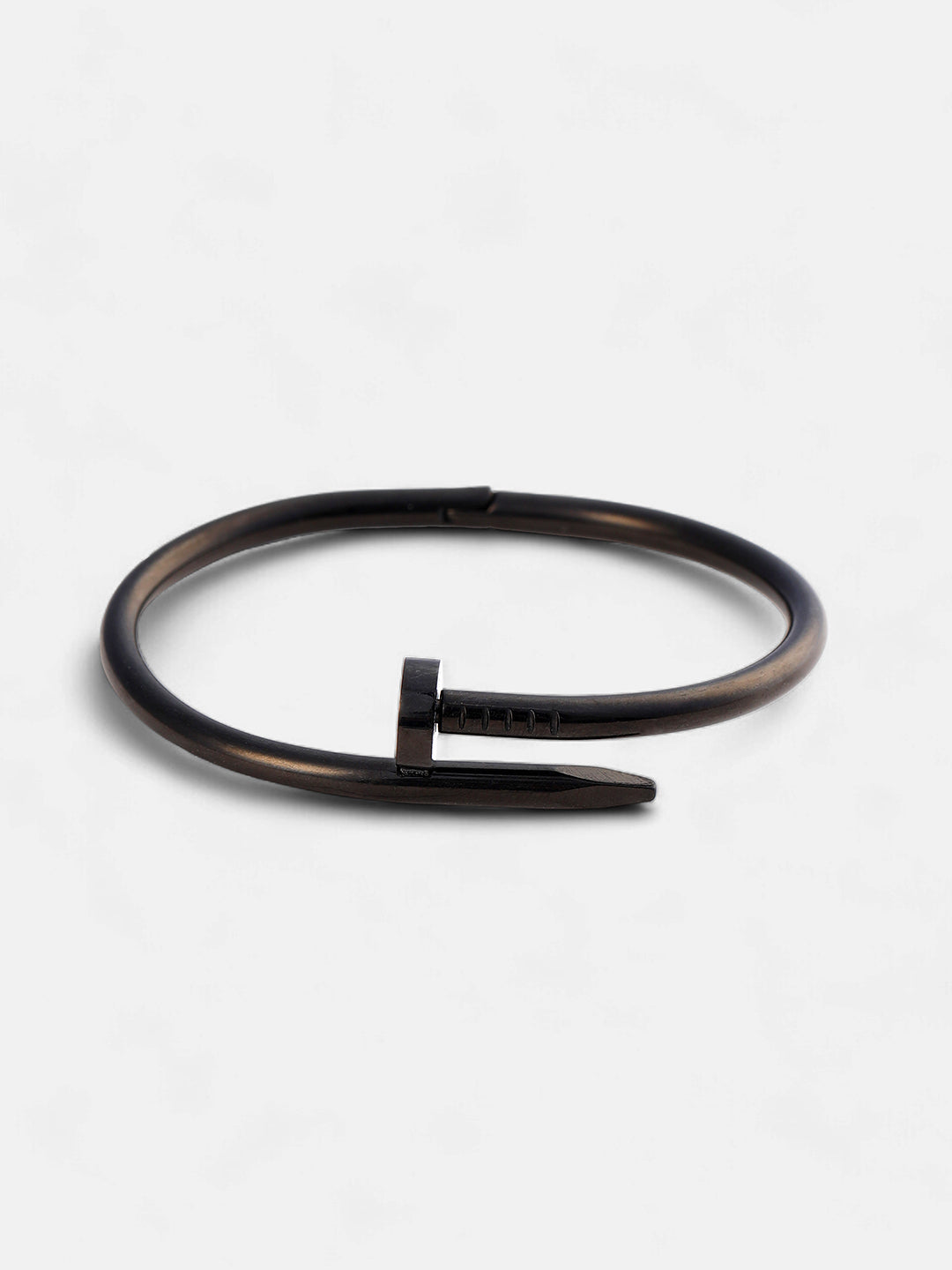 The Screw Bangle Bracelet - Onyx Black-SOHIBR8815