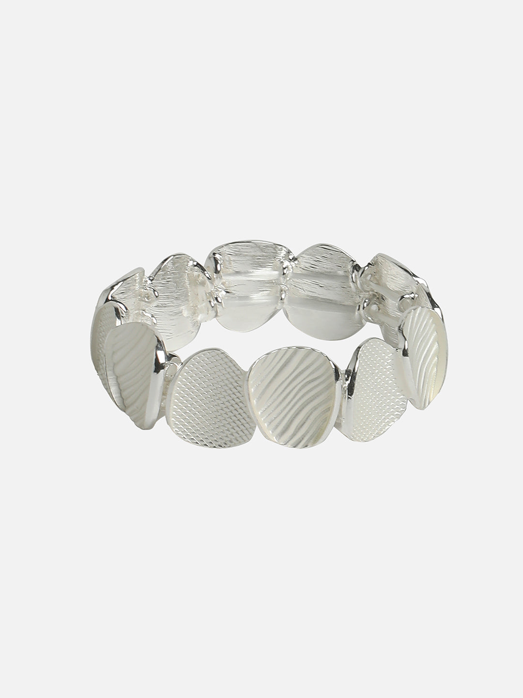 Silver-Plated Kada Bracelet