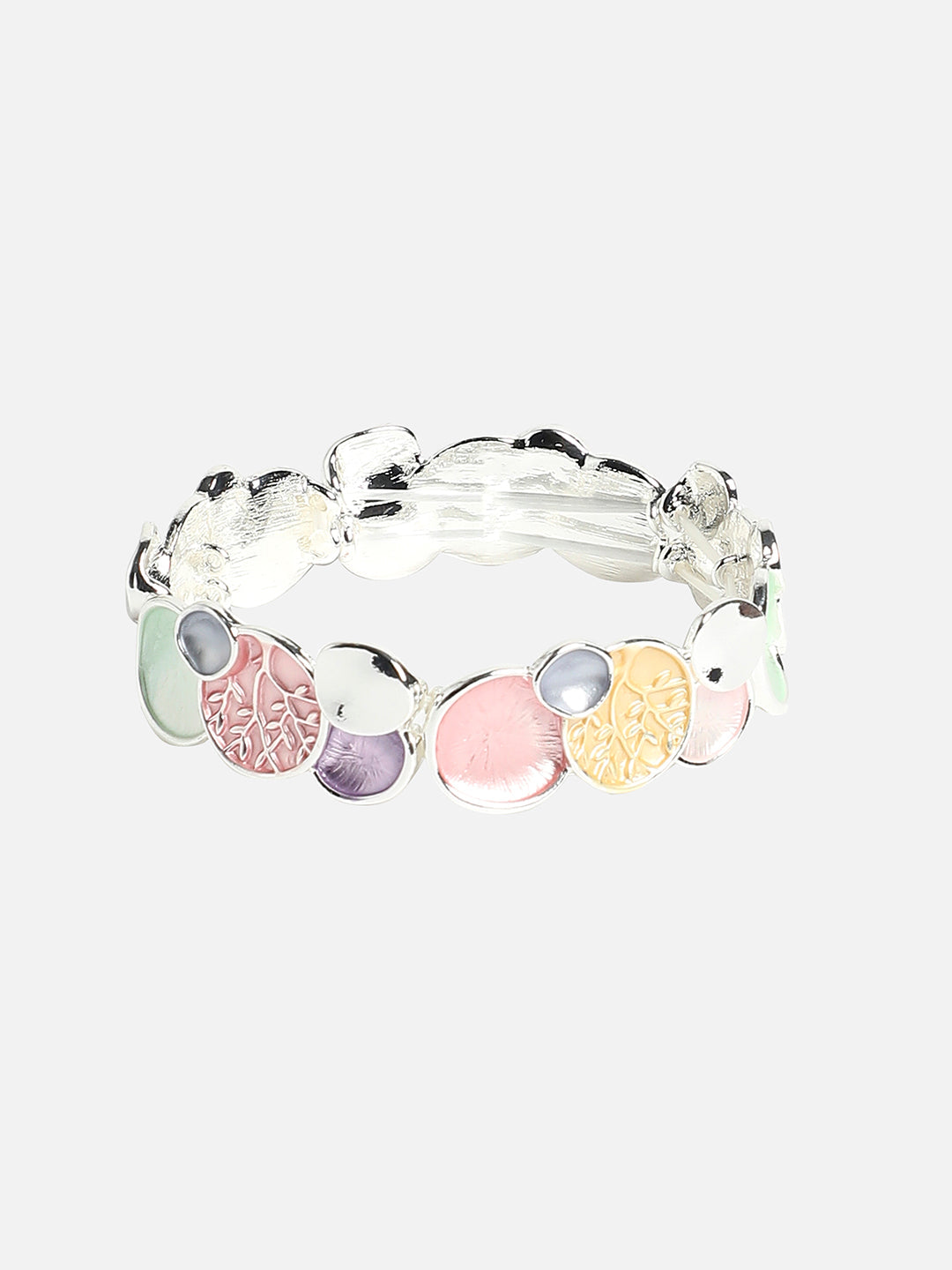 Silver Plated Elasticated Bracelet