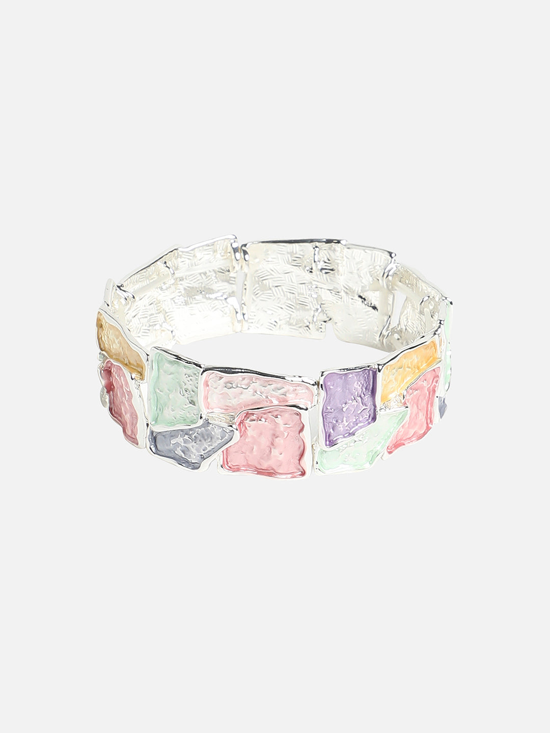 Silver-Plated Kada Bracelet