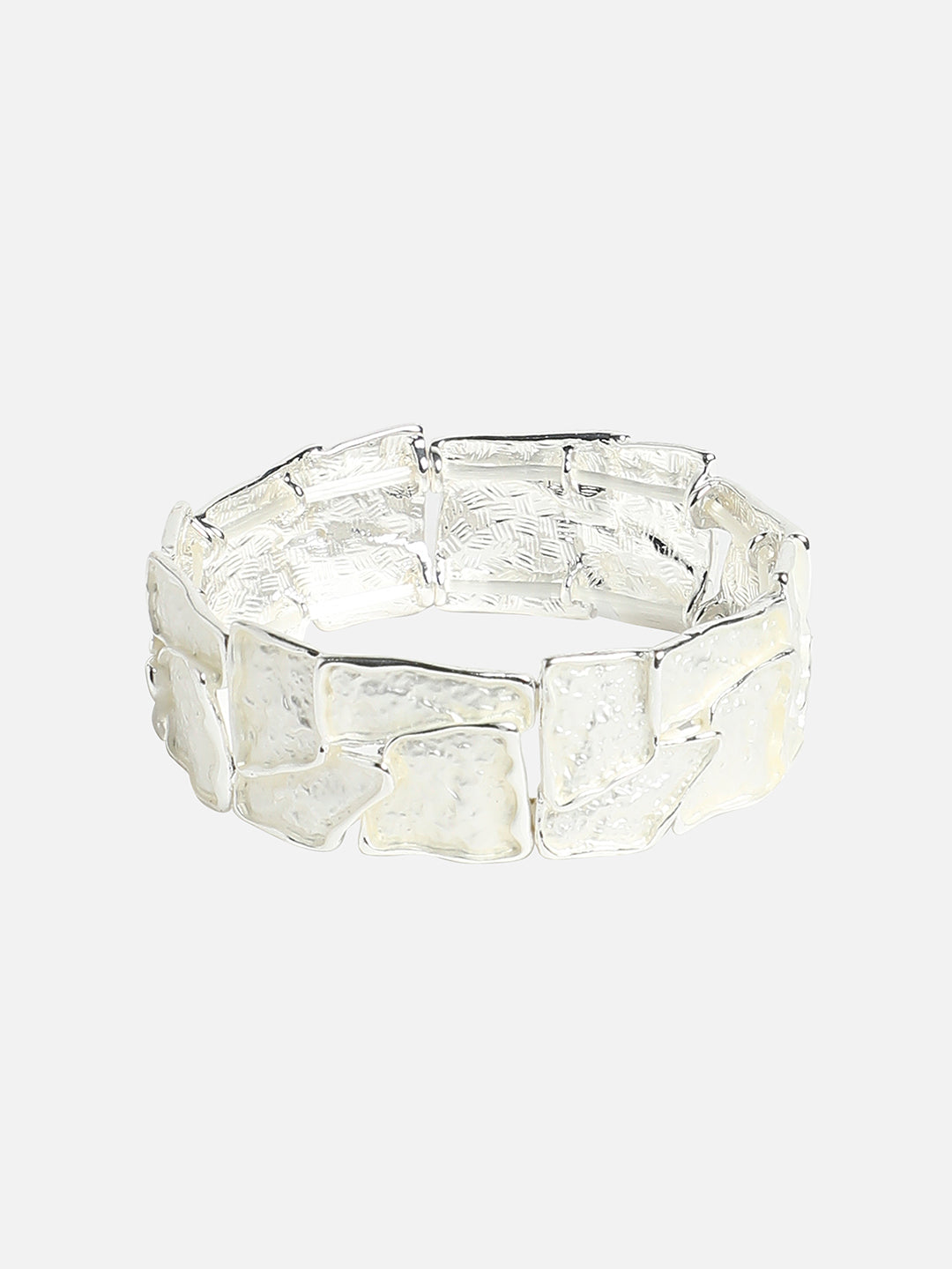 Silver-Plated Kada Bracelet