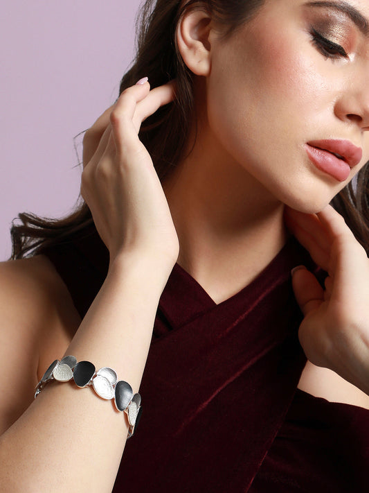 Silver Plated Elasticated Bracelet