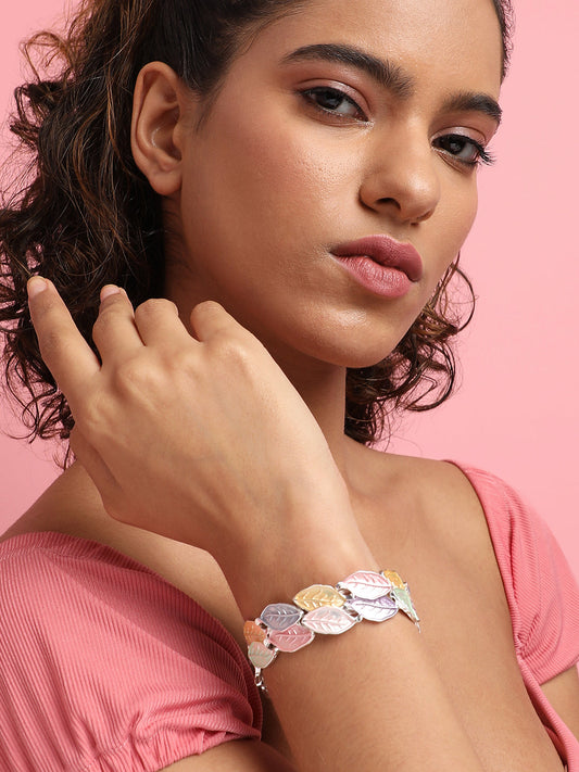 Silver-Plated Cuff Bracelet