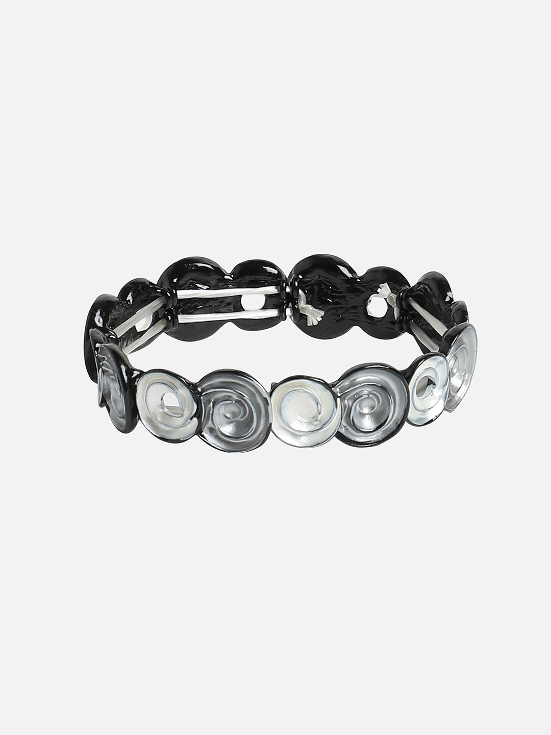Flower Shaped Elasticated Bracelet