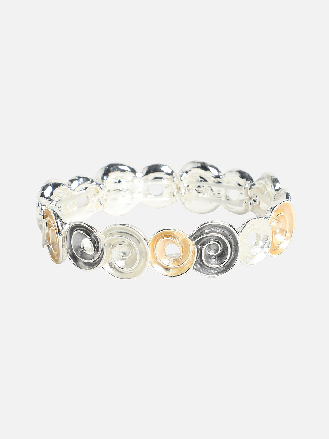 Silver Plated Elasticated Bracelet