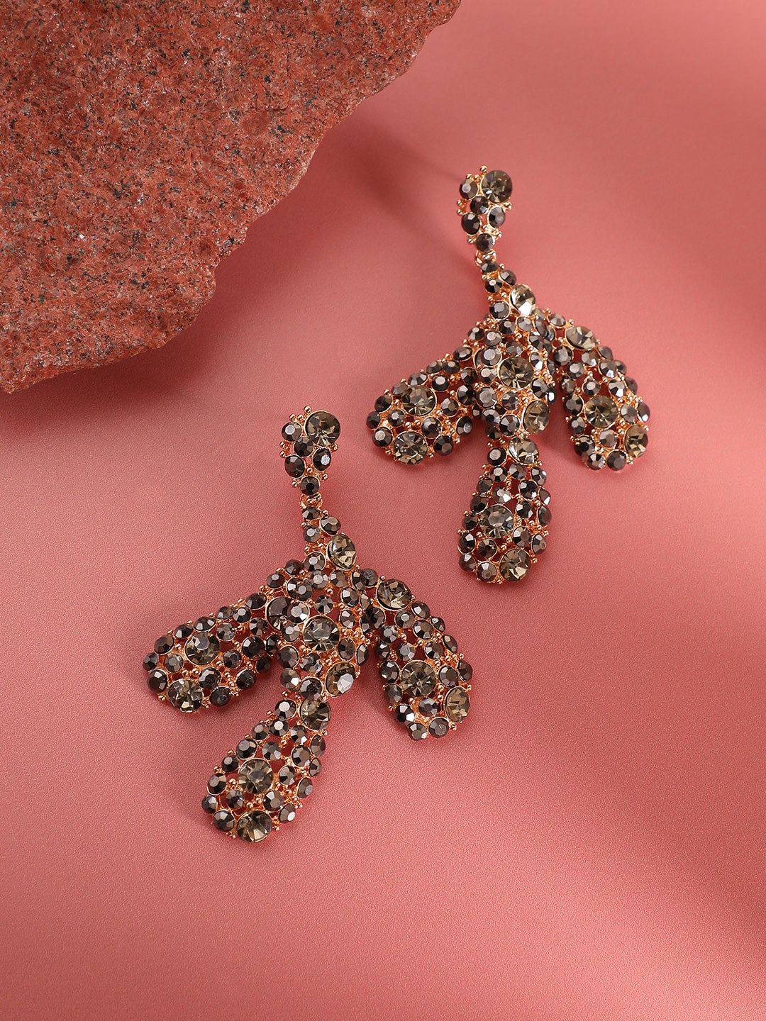 Gold-Plated Drop Earrings