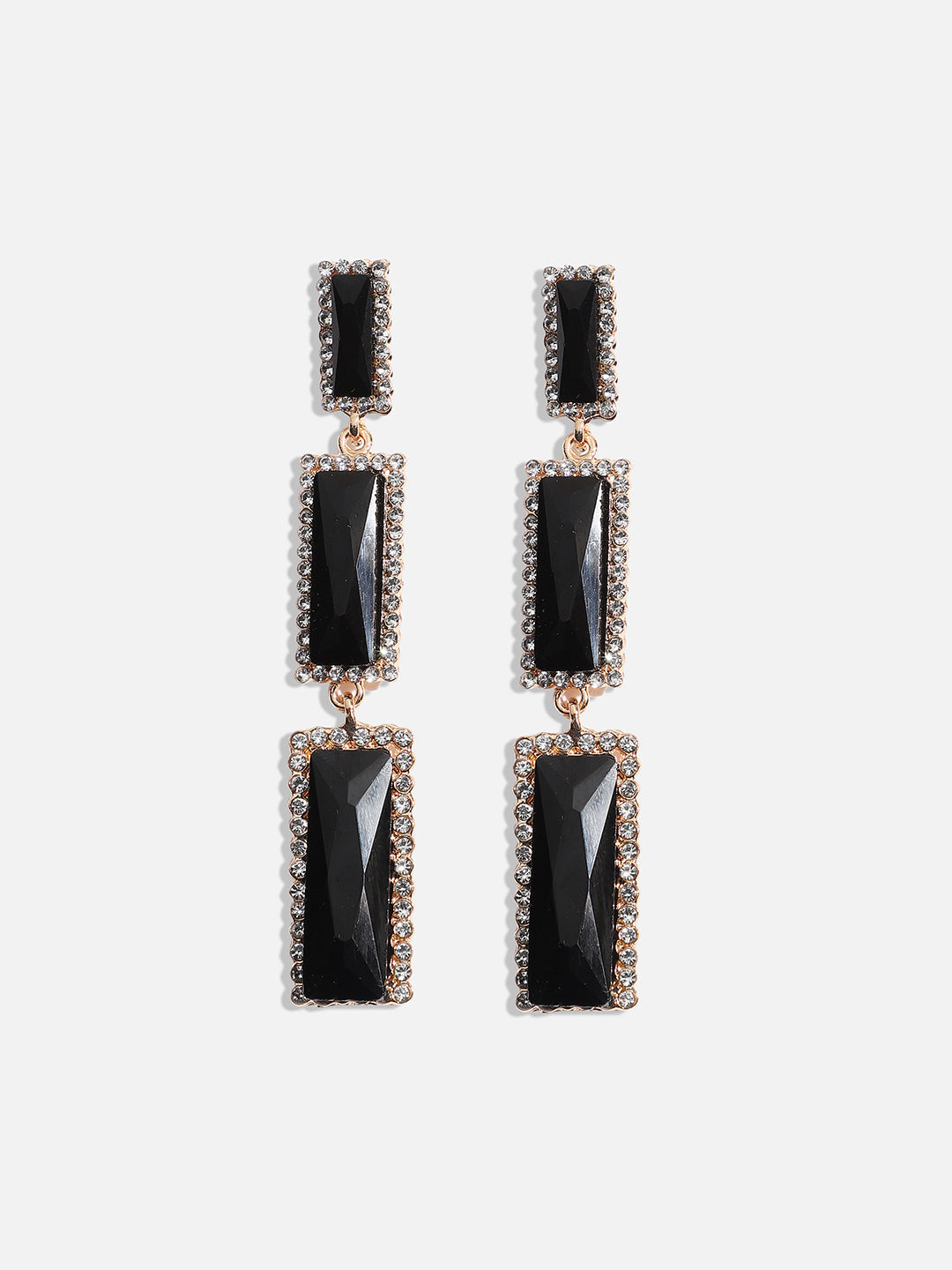 Gold-Plated Drop Earrings