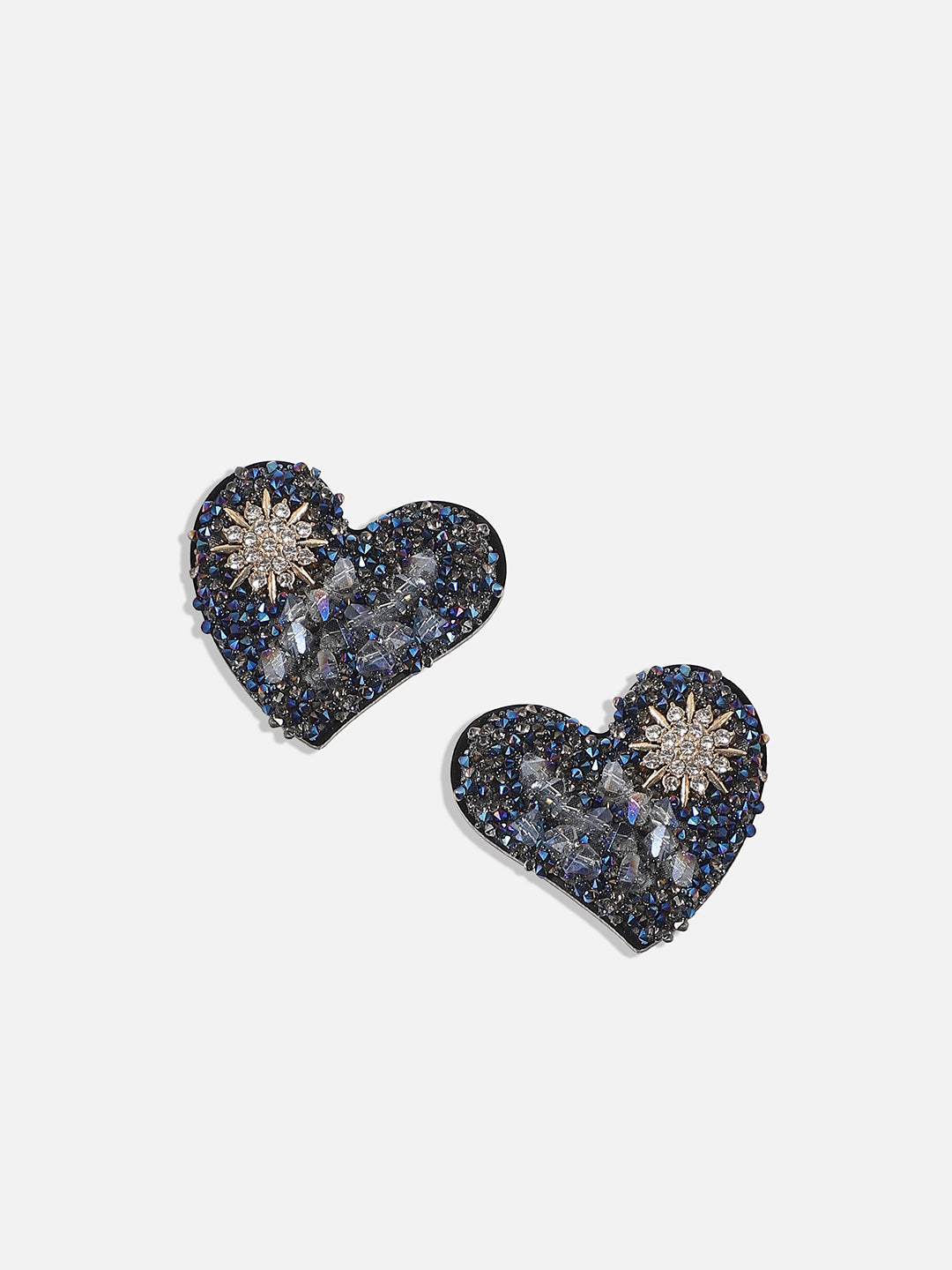 Heart Shaped Stud Earrings