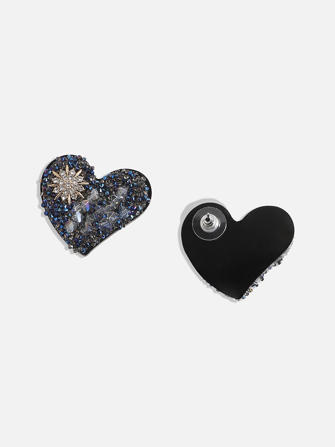 Heart Shaped Stud Earrings