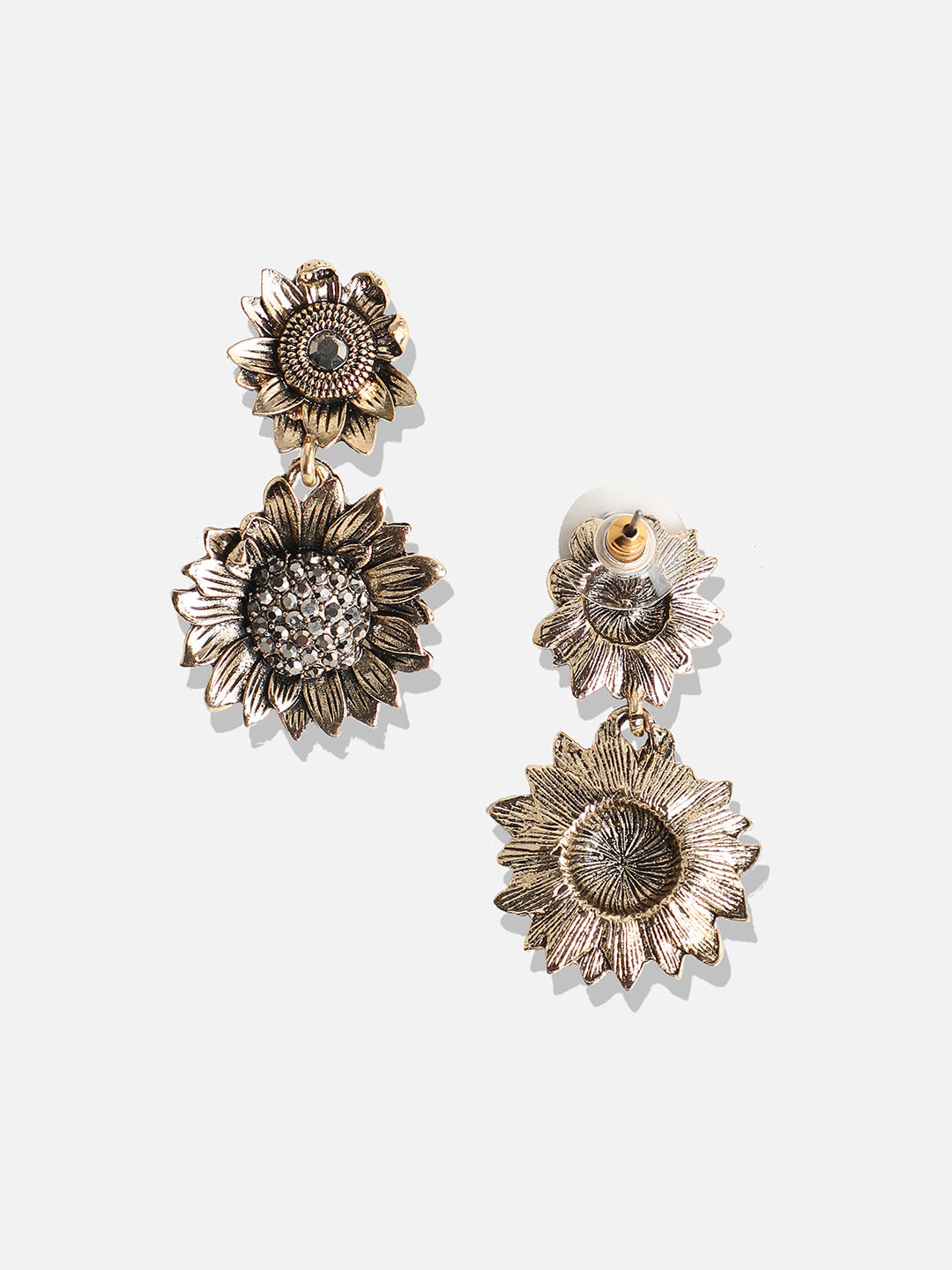 Artificial Stones Contemporary Drop Earrings