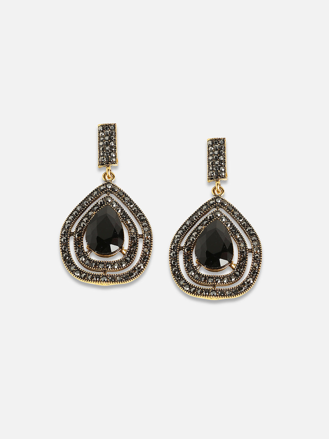 Contemporary Drop Earrings
