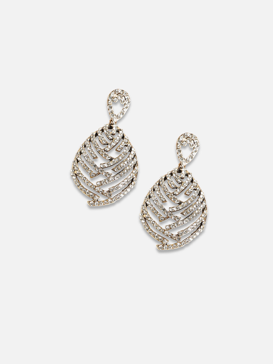 Gold Plated Drop Earrings