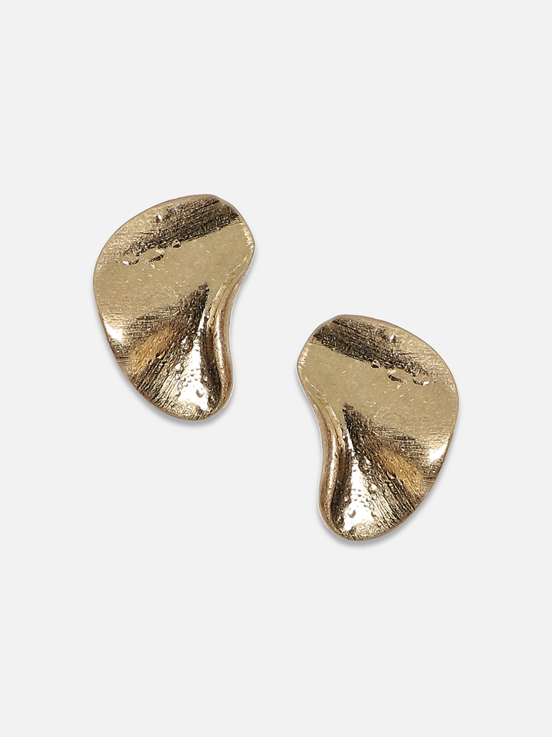 Gold-Plated Stud Earrings
