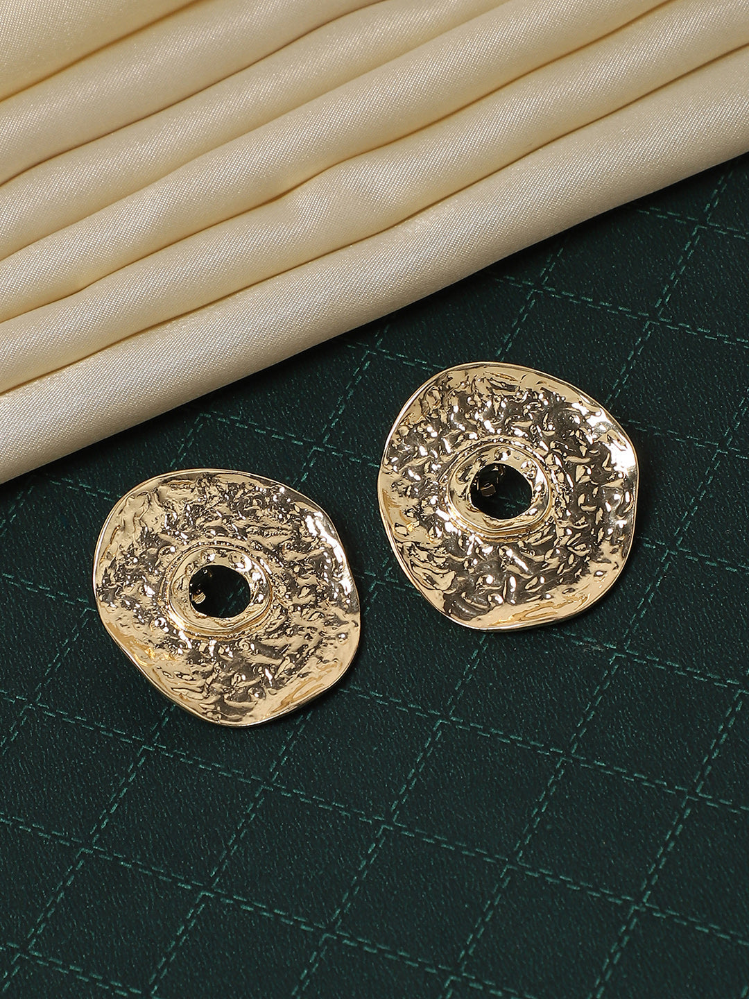 Gold-Plated Studs Earrings