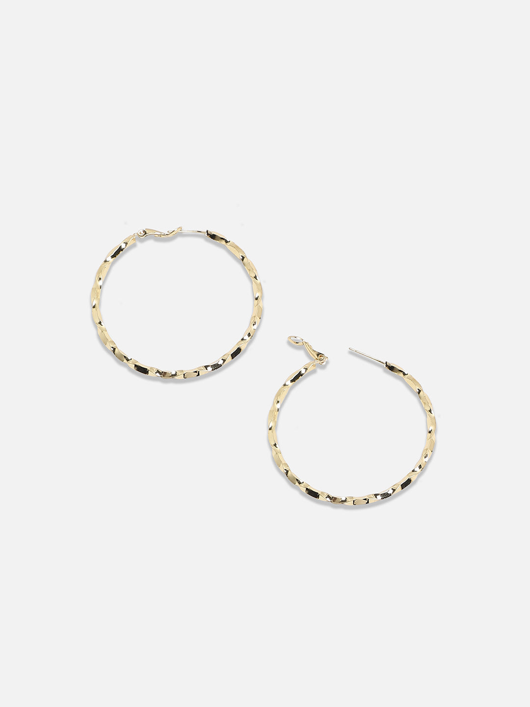 Gold Plated Hoop Earrings
