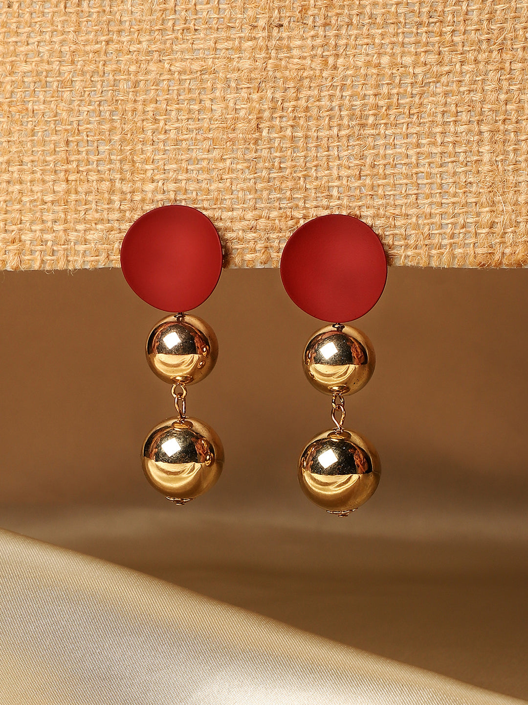 Contemporary Drop Earrings