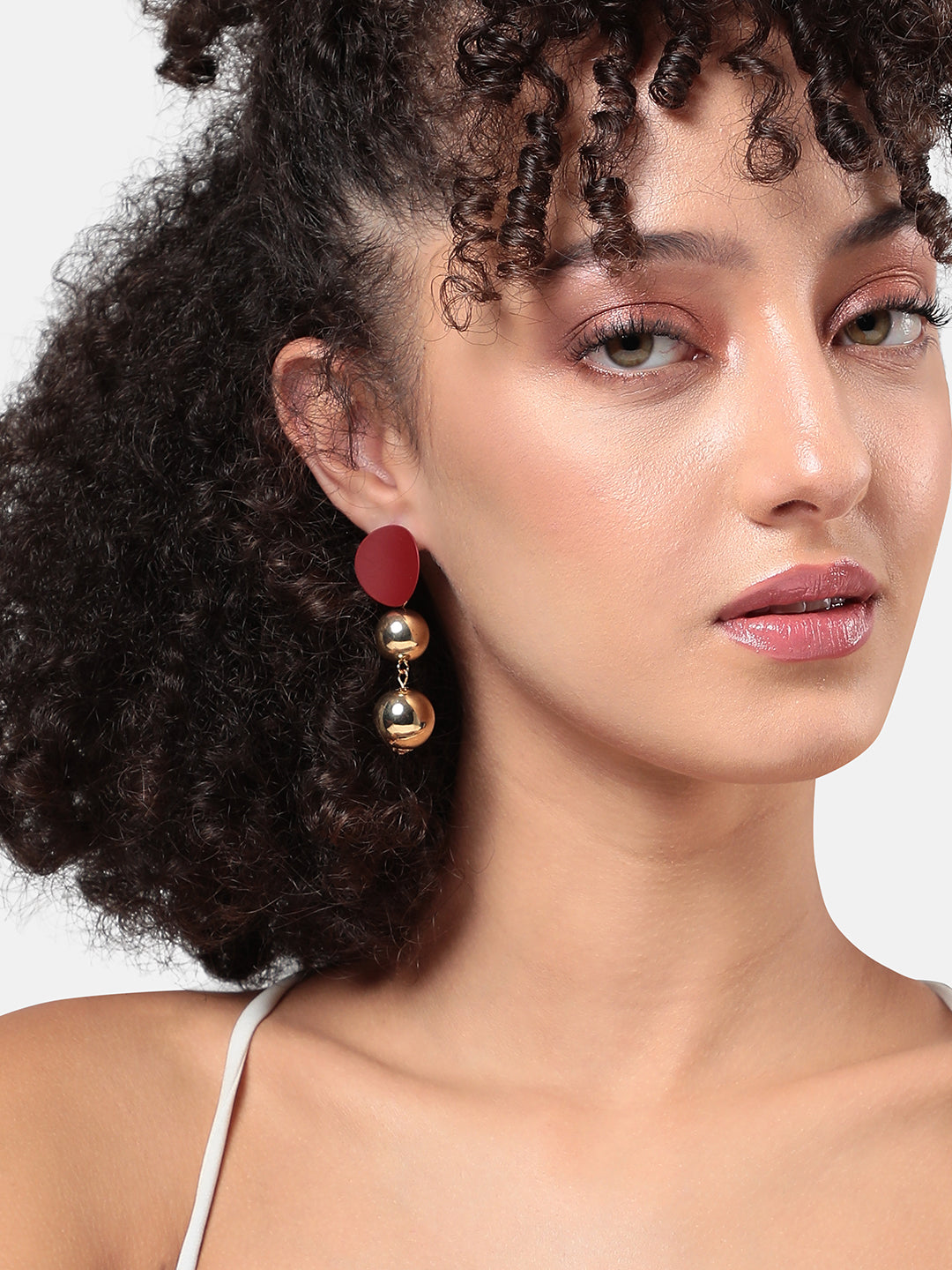 Contemporary Drop Earrings
