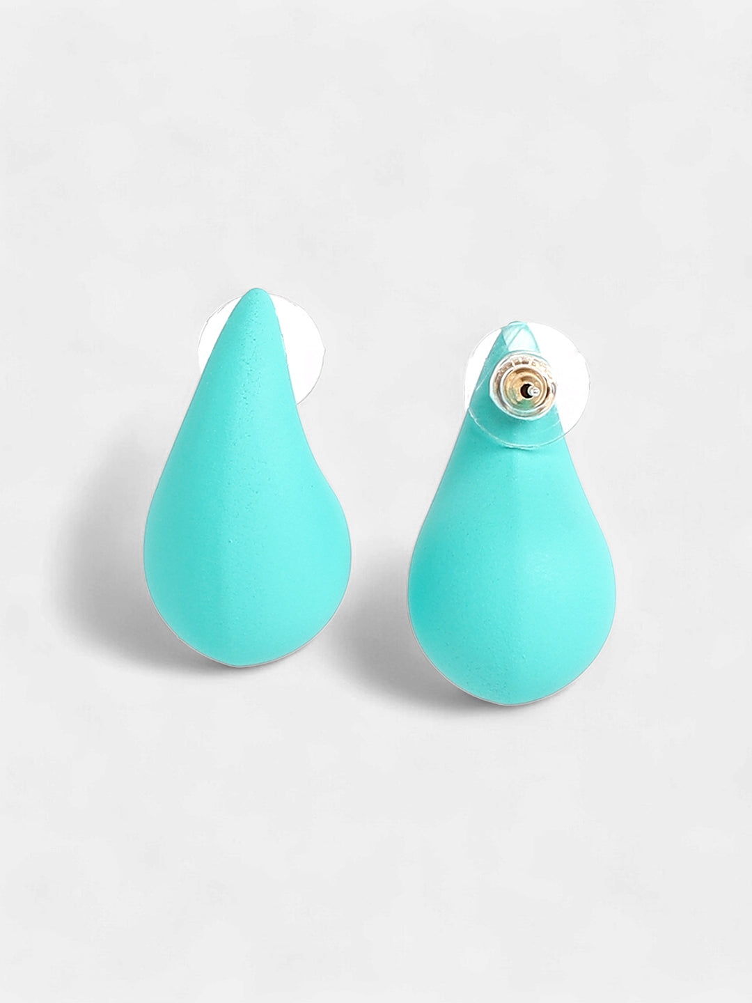 The Teardrop Drop Earrings - Turquoise Blue-SOHIER8834