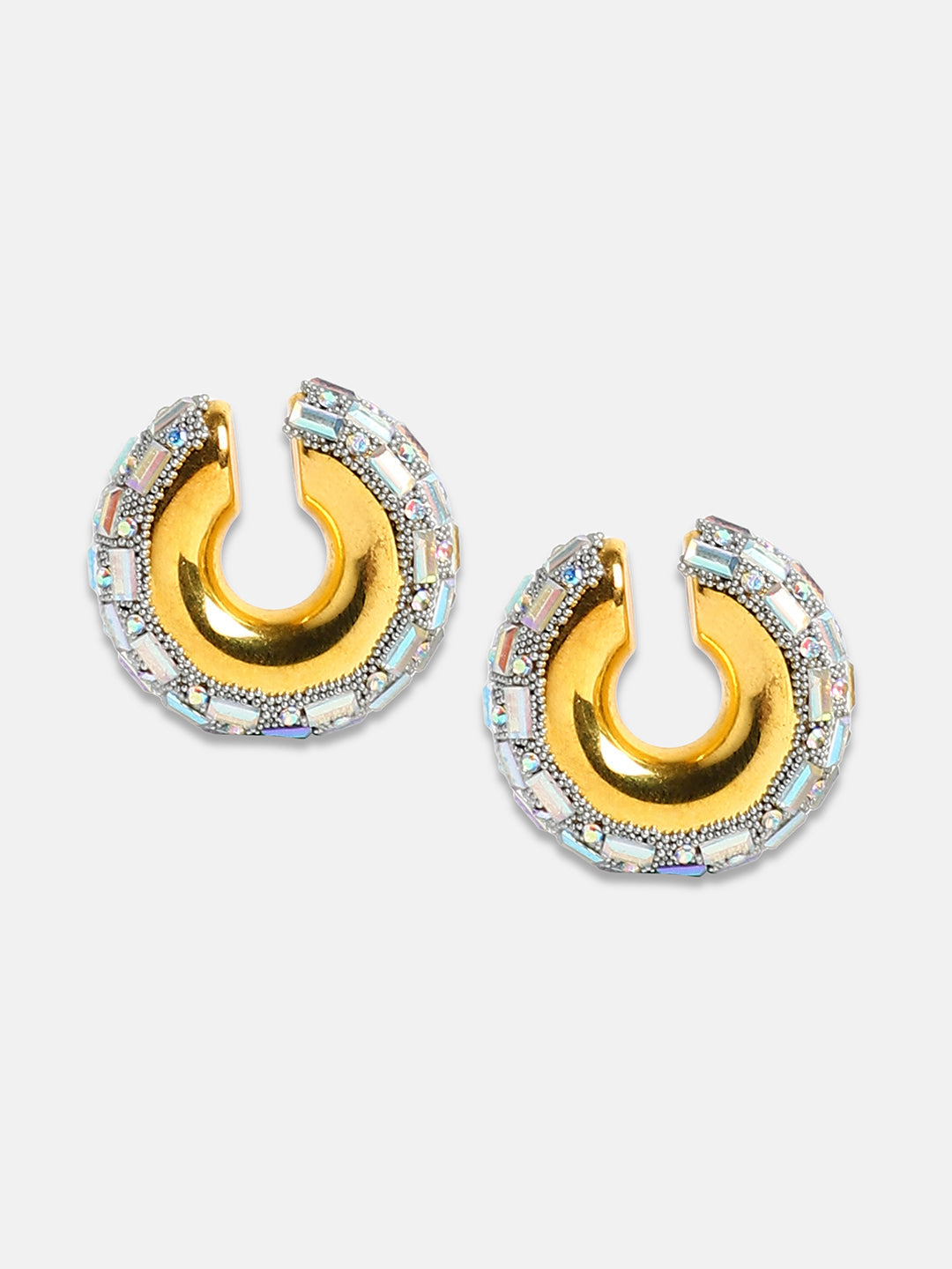 Women's The Mirror Cuff Earrings - Chalice Silver