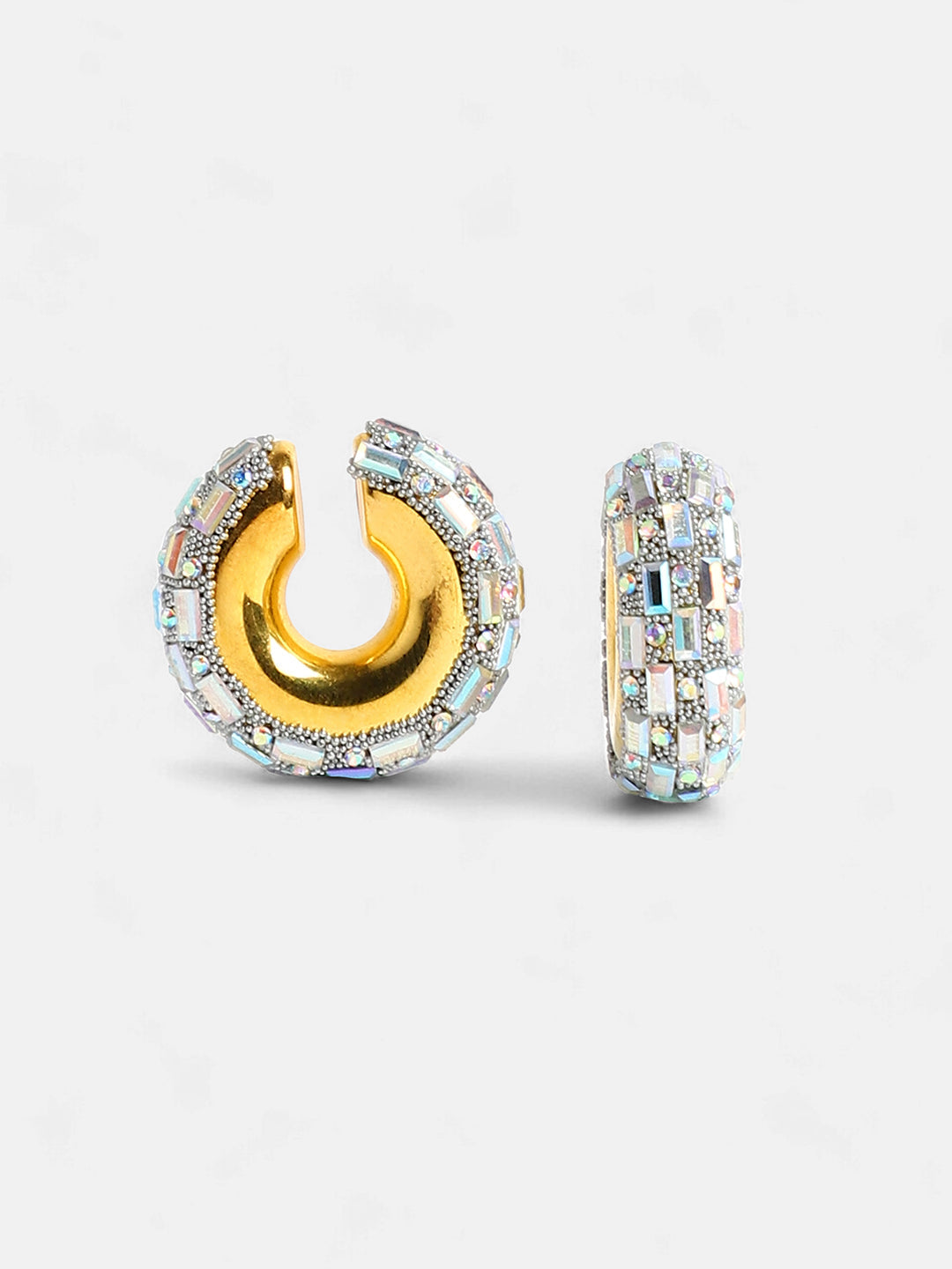 Women's The Mirror Cuff Earrings - Chalice Silver
