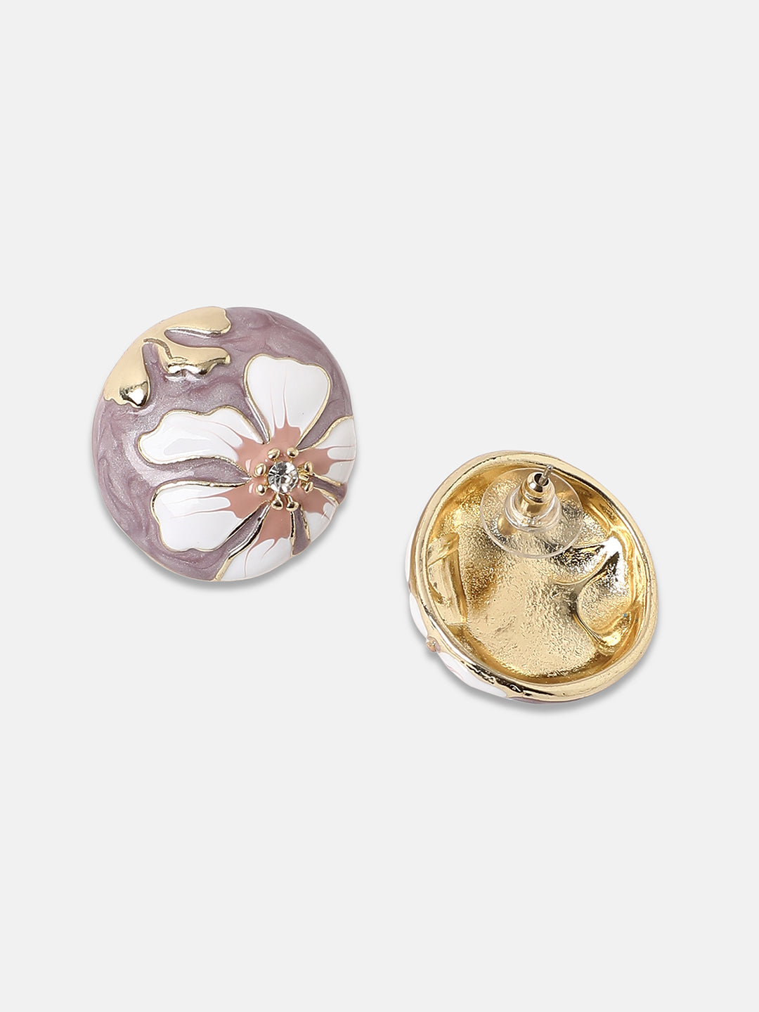 Women's The Hana Stud Earrings - Lavender