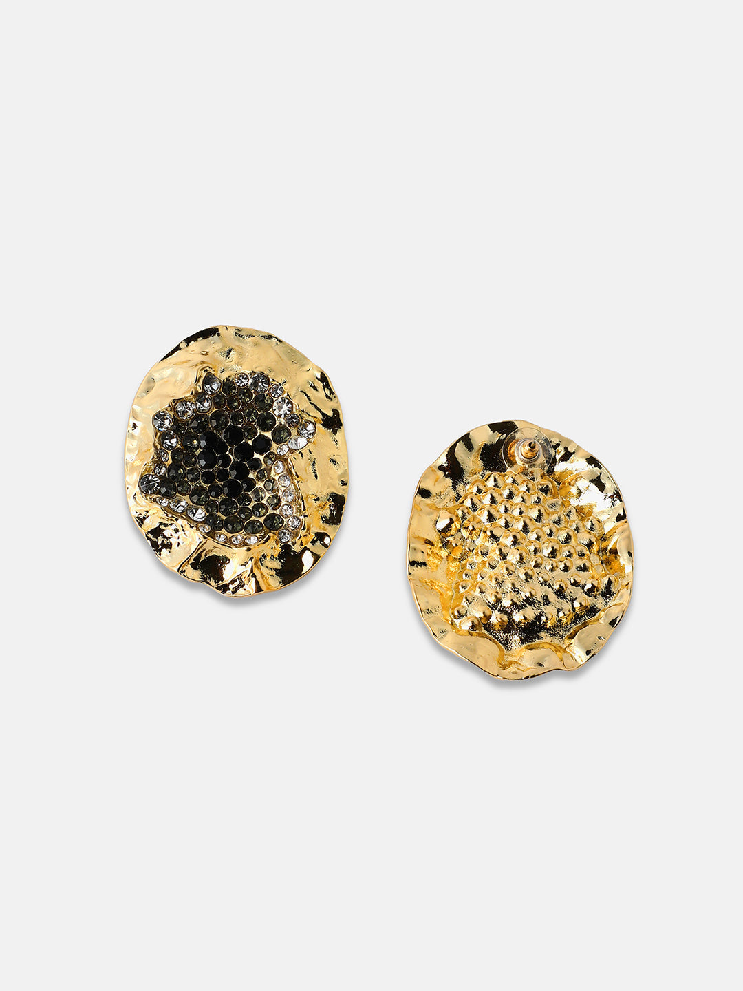 Women's The Lilypad Drop Earrings - Midnight Black