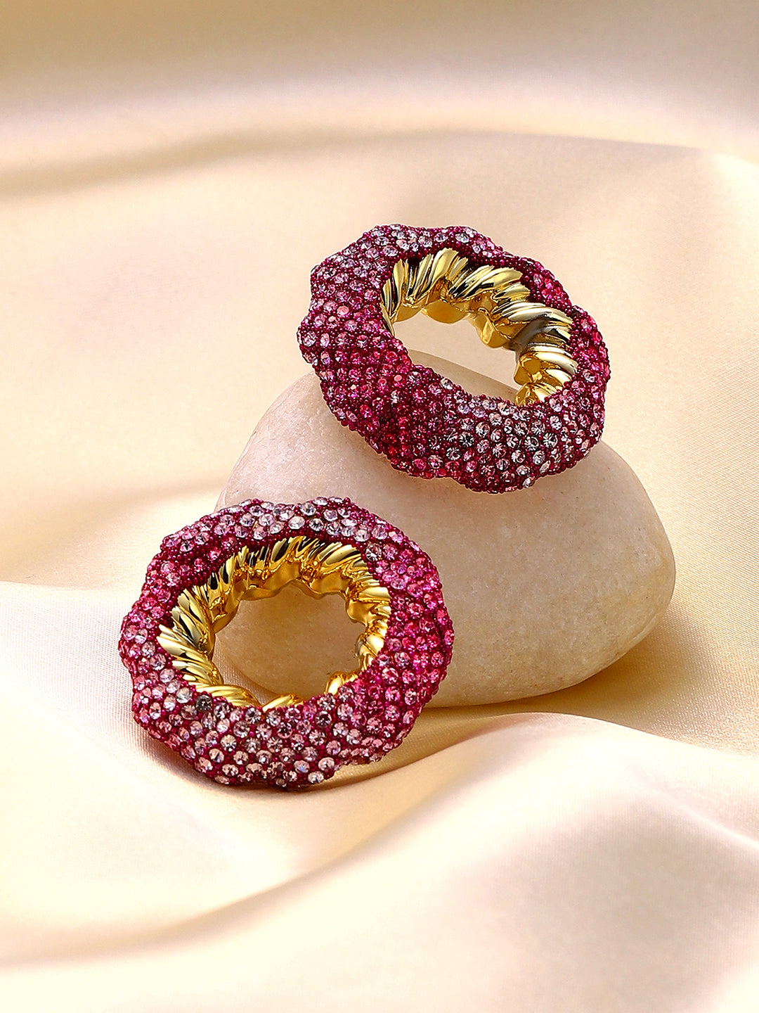 Women's The Jingle Stud Earrings - Baby Pink