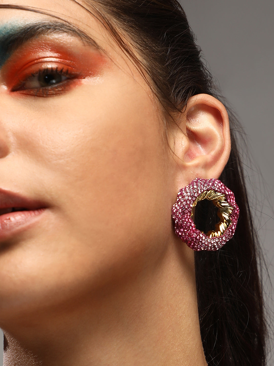 Women's The Jingle Stud Earrings - Baby Pink