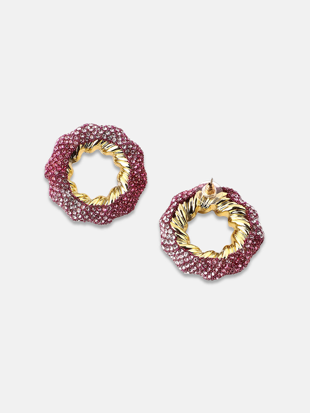 Women's The Jingle Stud Earrings - Baby Pink