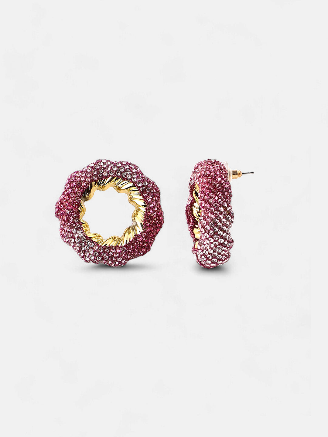 Women's The Jingle Stud Earrings - Baby Pink