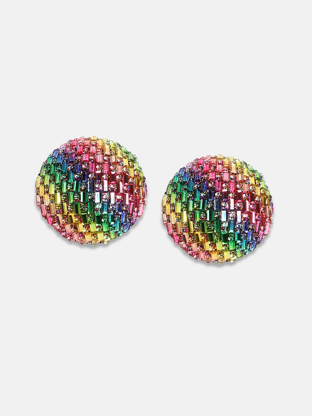 Women's The Mirror Stud Earrings - Multicolour